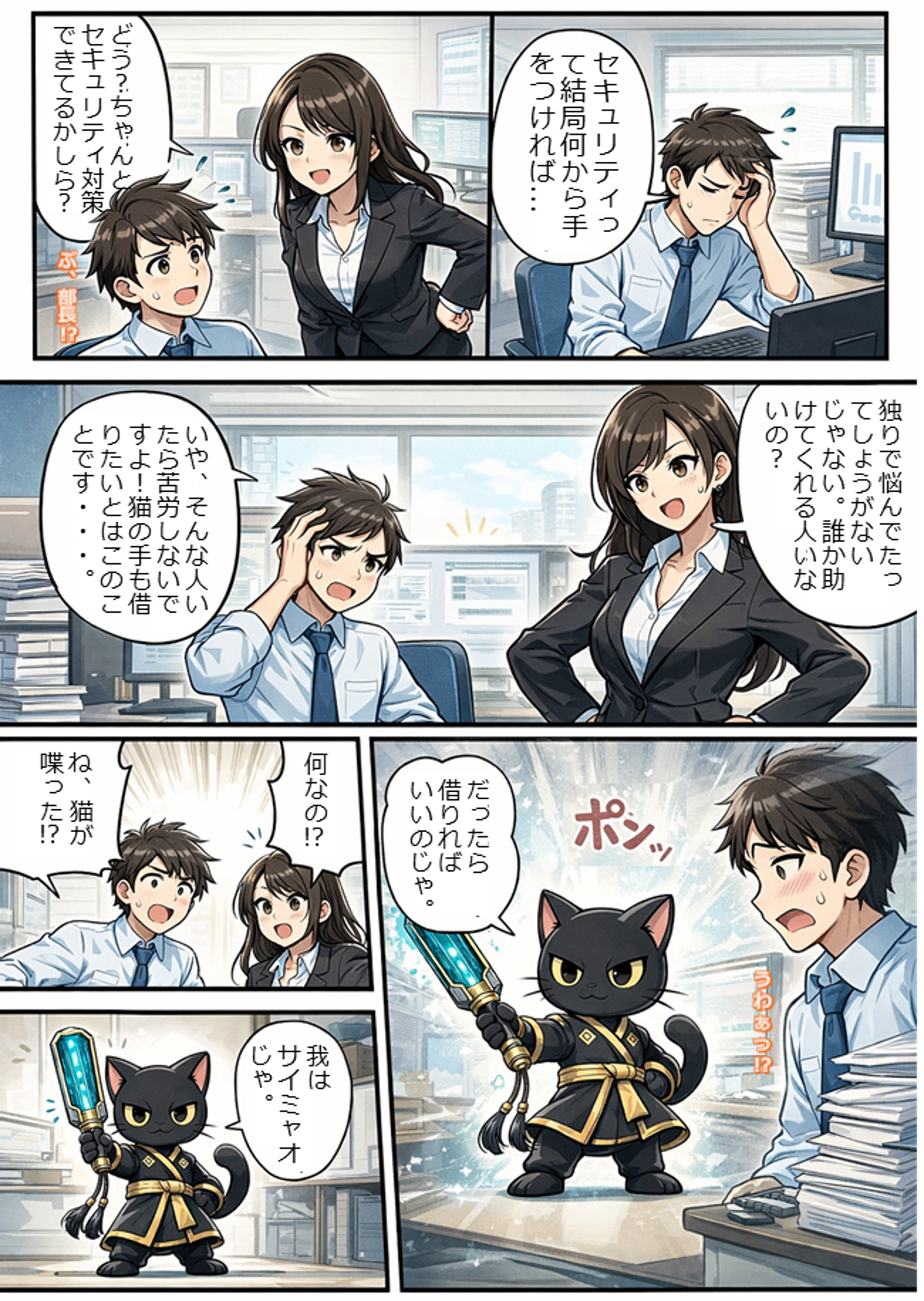 Cymeow漫画 1話